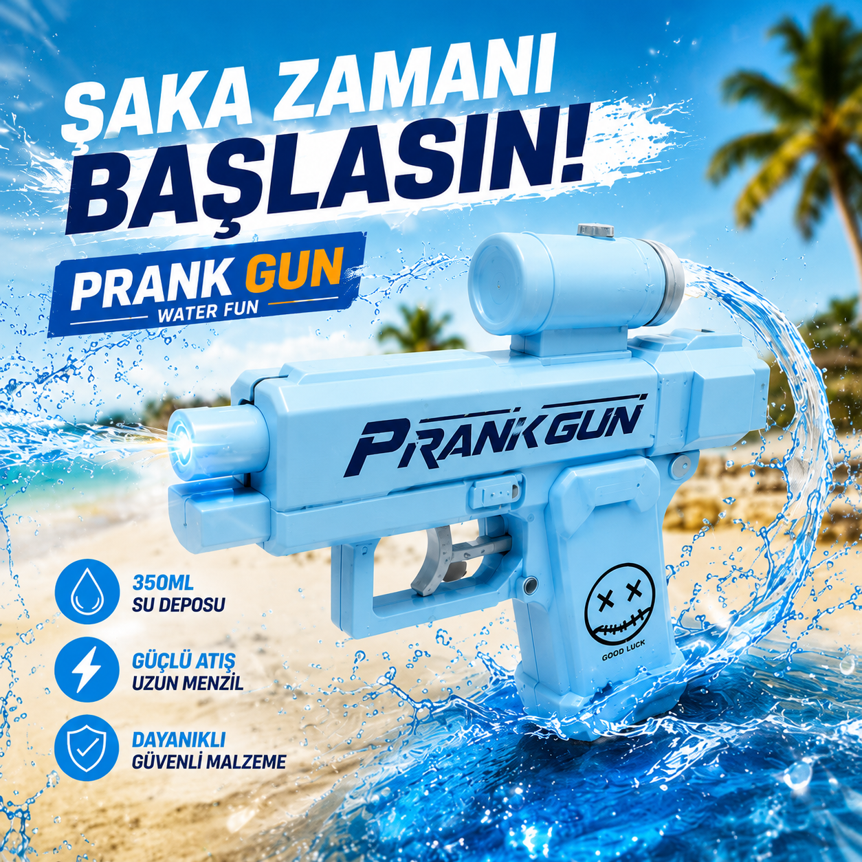 Funny Toys - Prank Gun™ Şaka Silahı